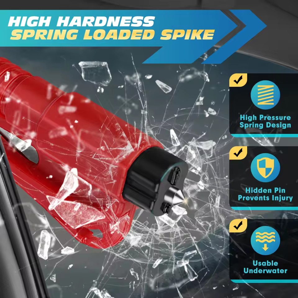 Safety Hammer Car Escape Tool  - огляд і ціна Rescue Rope Throw