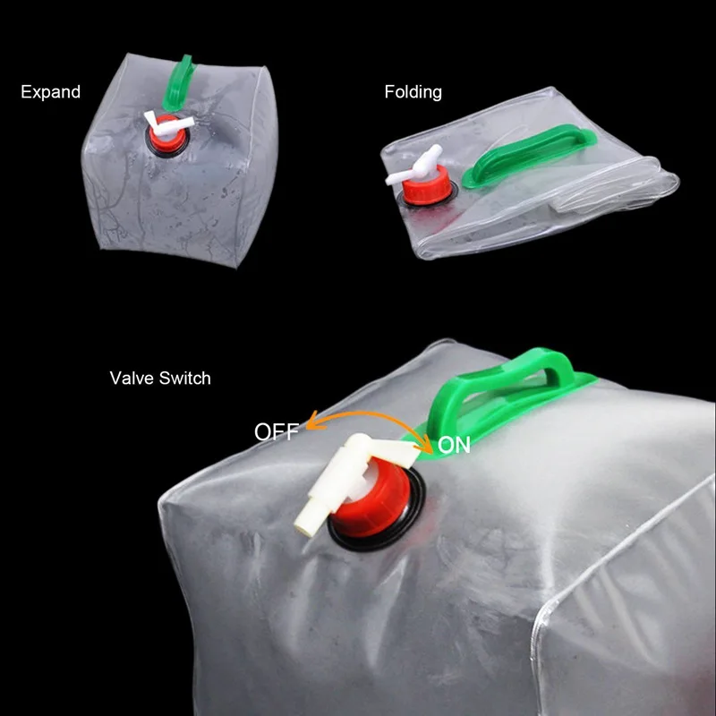 10L Foldable Water Tank Water  - огляд і ціна Water Bag Collapsible
