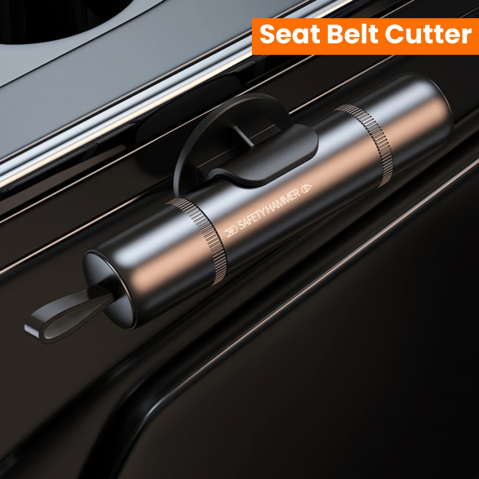 2-in-1 Car Safety Hammer with  - огляд і ціна Rescue Rope Throw
